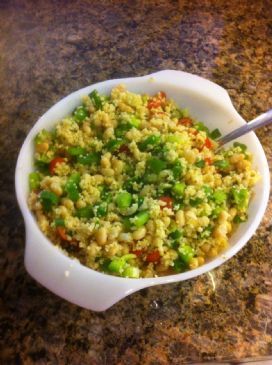 Couscous-white bean salad