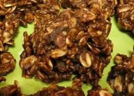 No Bake Chocolate Oat Cookies