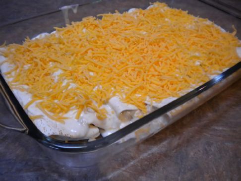 Sour Cream Enchiladas