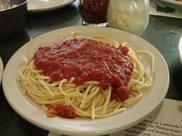 Quick Turkey Sausage spaghetti Sauce w/pasta