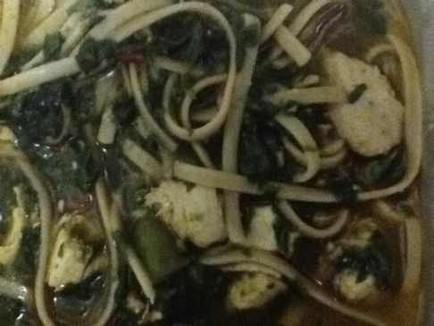 Chicken Spinach & Pasta