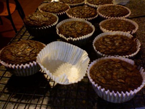 Grandma Janna's Oatmeal Molasses Muffins