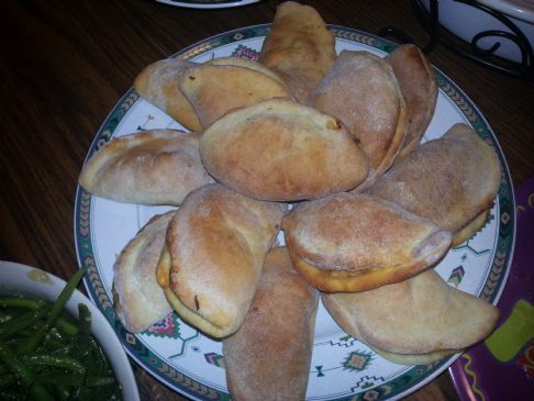 Cabbage and Sausage stuffed rolls (these are bread not traditional cabbage rolls)