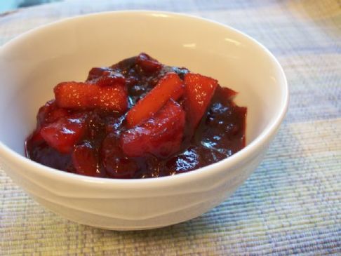 Cranberry-Apple Chutney