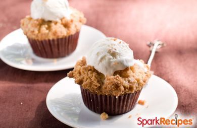 Lite Pumpkin Cream Cheese Muffins
