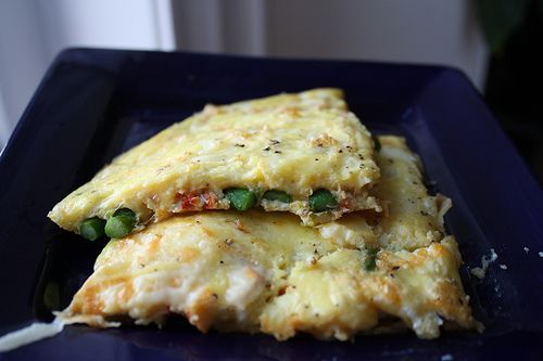 Lobster & Asparagus Frittata