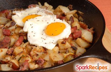 Easy & Cheap Corned Beef Hash