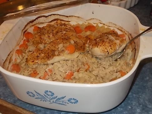 Chicken and Barley Bake