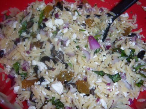 Mediterranean Orzo