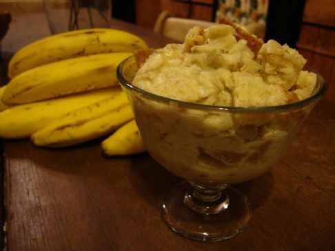 Microwave Bread Pudding