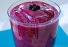 Lu Ann's banana/blueberry smoothie