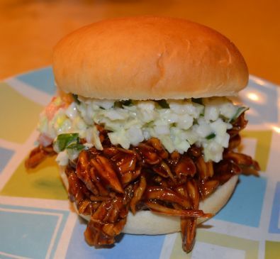 BBQ Pulled Chicken Sandwiches