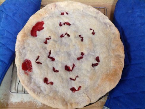 Rhubarb-Strawberry pie