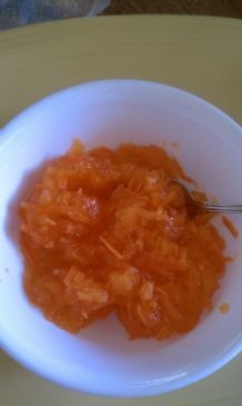 Orange Pineapple Carrot Jello Salad