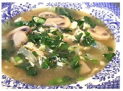 Low Carb Chicken & Bok Choy Soup