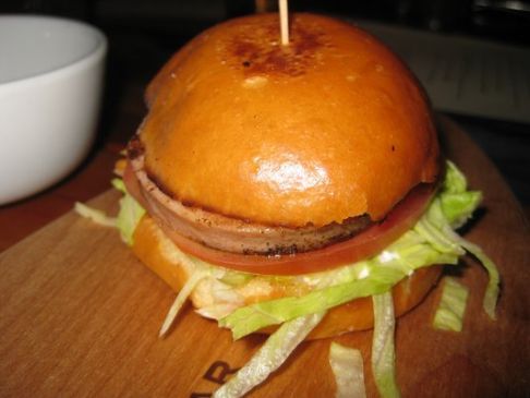 Fried Bologna Slider