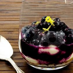 Berries in Lavender Syrup