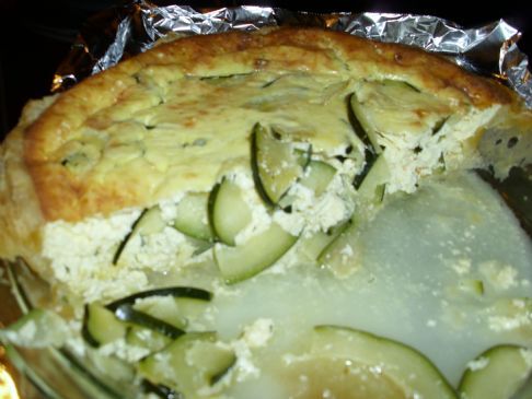 Zucchini Ricotta Tort