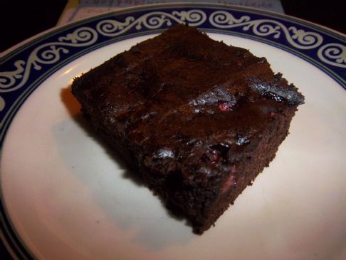 Ghirardelli Pumpkin Strawberry Brownies