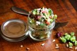 Broccoli and Cauliflower Salad with Sunflower Seeds & Cranberries