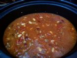 217 cal per cup Chilli - Kennys Crock Pot Chilli
