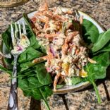 Tuna and Carrot Slaw