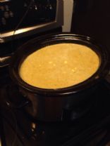 Broccoli cauliflower cheddar soup