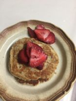 Almond Walnut Pancakes wth Flax Seeds