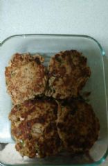 Tasty salmon patties