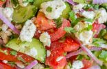 Tossed Green Salad w/tomato & cucumber