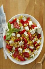 Summer Corn, Tomato, and Mozzarella Salad