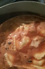 Santa Fe Ravioli Soup