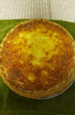 Tuna and swiss quiche