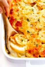Air Fryer Scalloped Potatoes