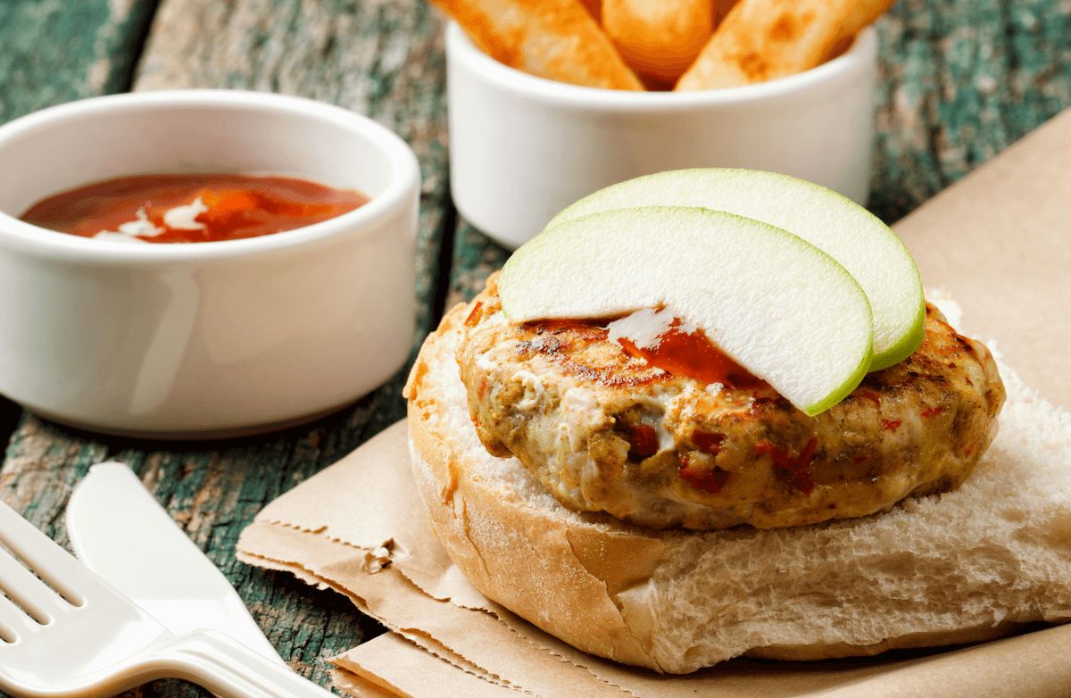 Apple Turkey Burger