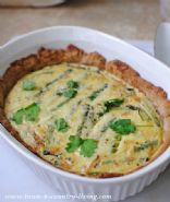 Asparagus and Spring Onion Tart