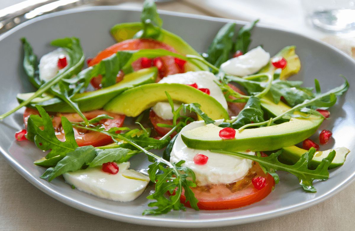 Avocado Caprese Salad