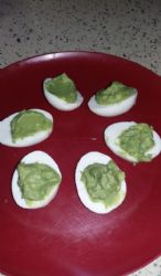 Avocado Deviled Eggs