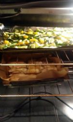 Baked Chicken and Veggies