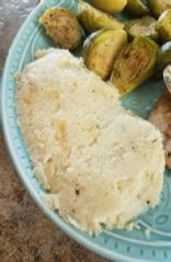 Baked cauliflower mash