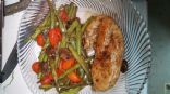 Balsamic Chicken and green beans