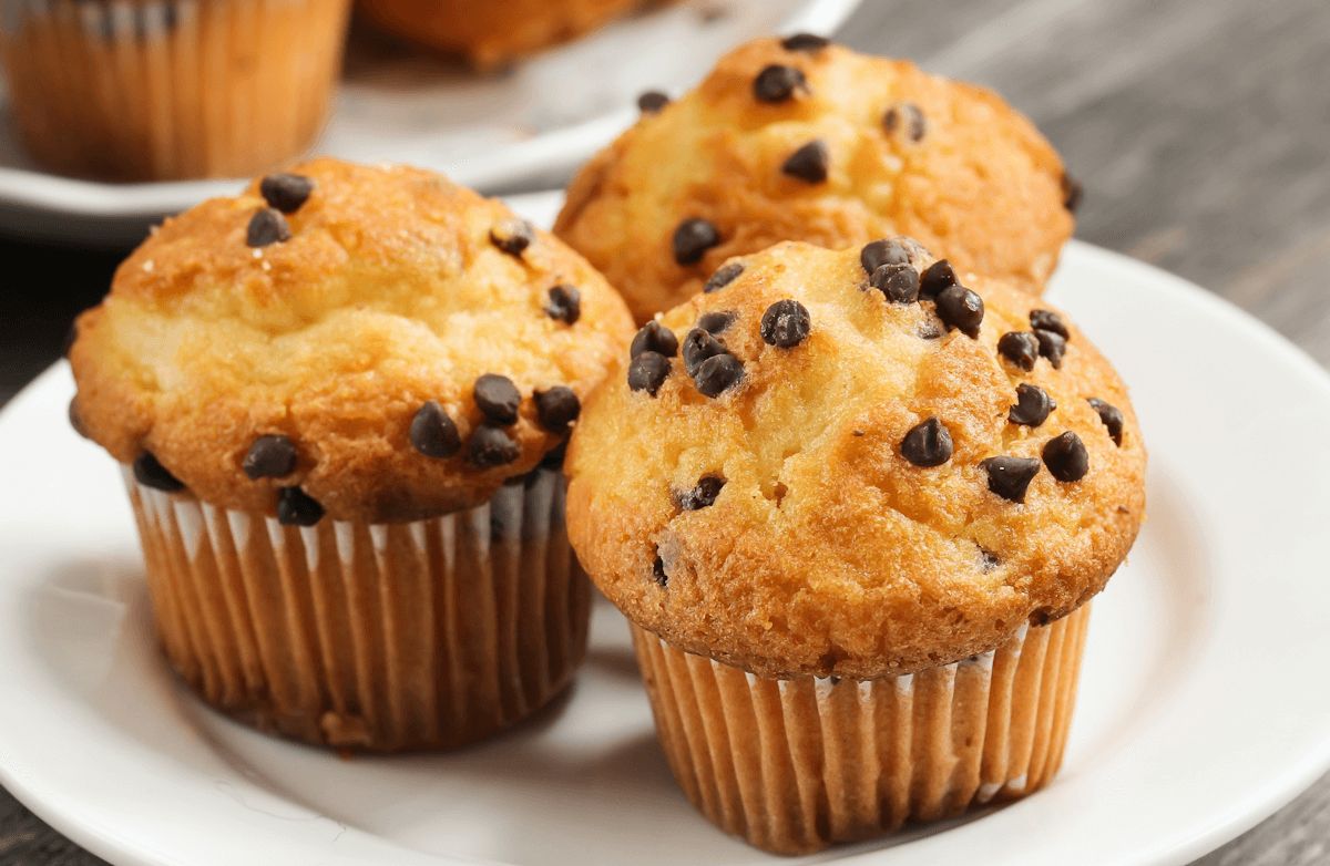 Banana Chocolate Chip Muffins