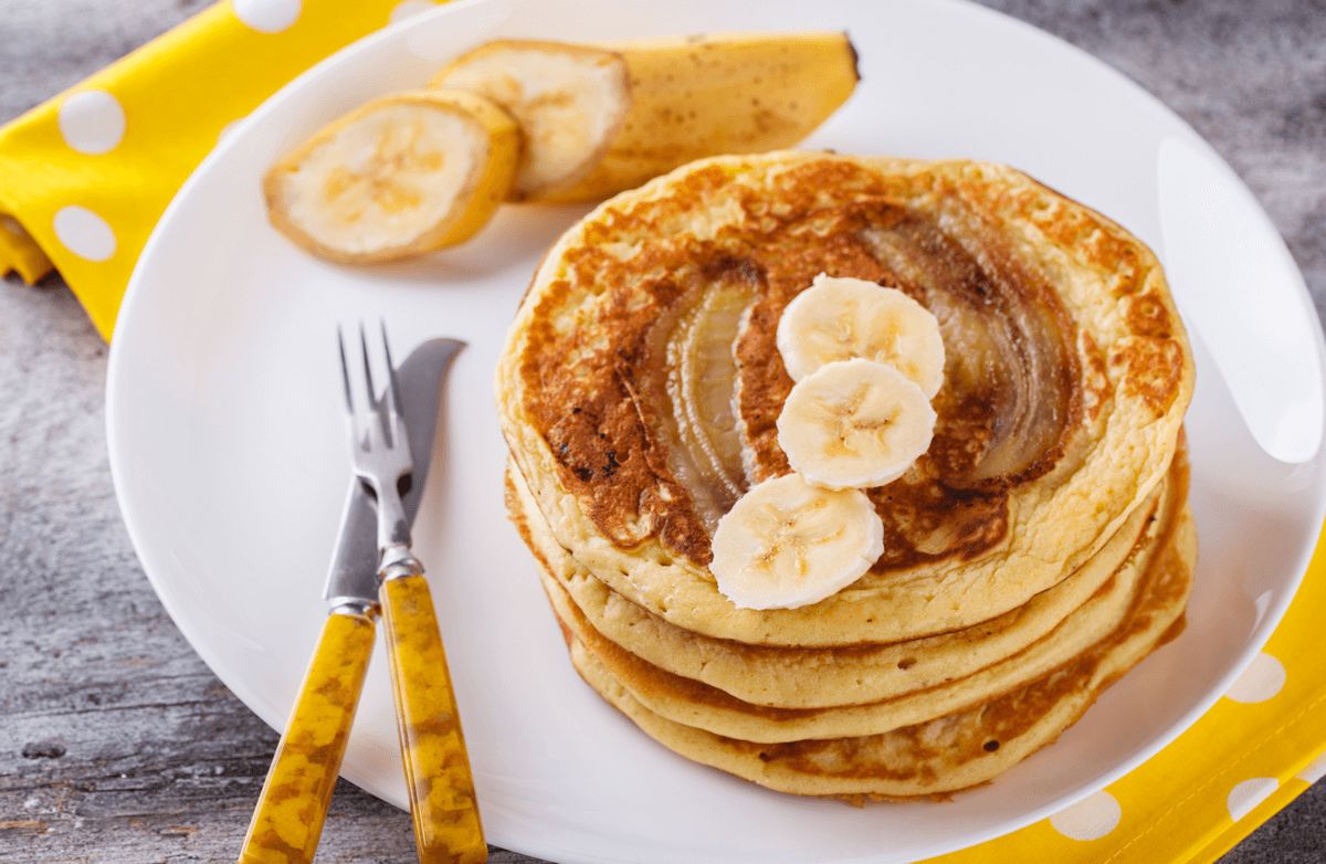 Banana and egg pancakes discount