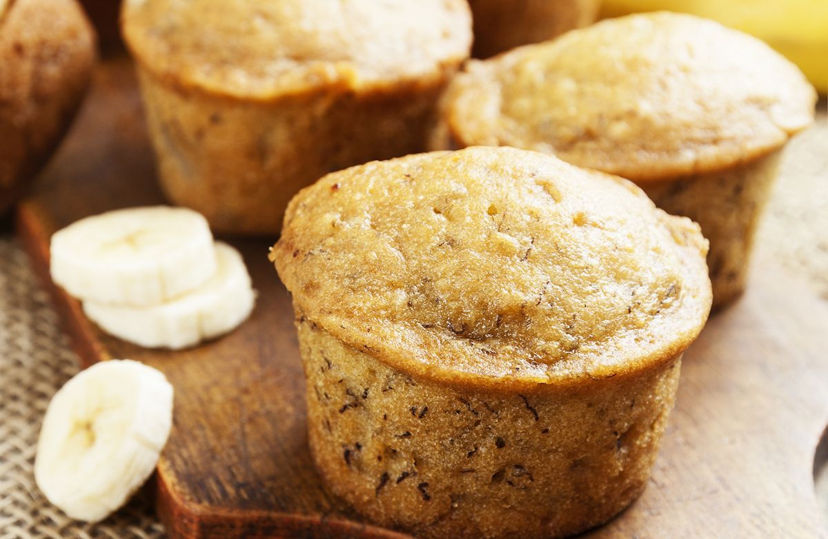 Banana Muffin (with Yogurt)