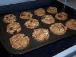 Banana Raisin Muffins (modified)