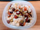Bean and pasta salad