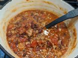 Black Bean Turkey Chilli