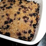 Blueberry and Lemon Baked Oatmeal 