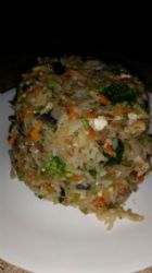 Brandy's Chicken and Veggie Fried Rice