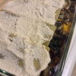 Butternut squash lasagne